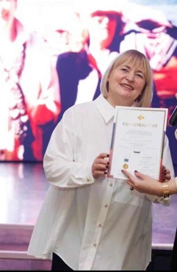 Поздравляем Бороденко Марину Владимировну с вручением медали!