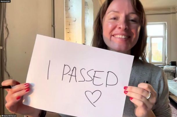 Поздравляем Александру Мхитарян с присвоением статуса СТА-Р!